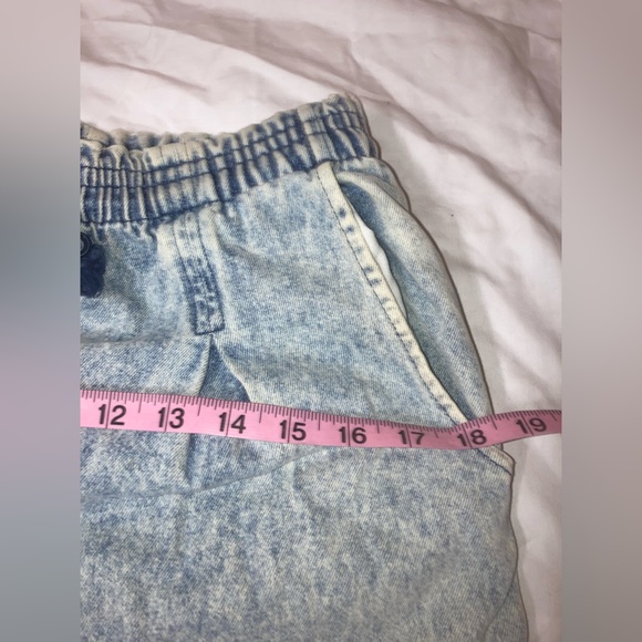 Vintage Acid Wash Denim Joggers - Picture 6 of 13